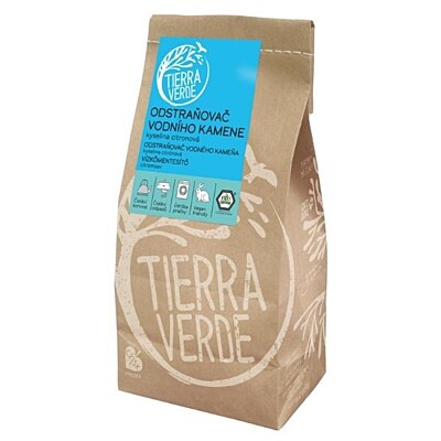 Tierra Verde Kyselina citrónová na čistenie vodného kameňa, 1 kg