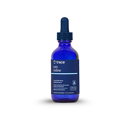 Trace Minerals Iónový Jód + Stopové minerály ConcenTrace®, 59 ml