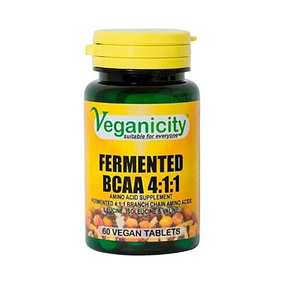 Veganicity BCAA 4:1:1 1000mg (fermentované), 60 tabliet