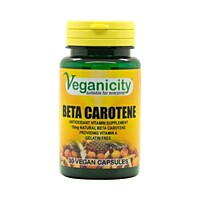 Veganicity prírodný betakarotén 15 mg, 30 vegan kapsúl