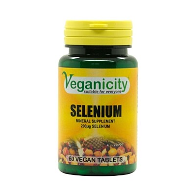 Veganicity Selén 200µg, 60 vegan tabliet