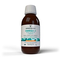 Vegetology Omega-3  Liquid EPA a DHA, s vitamínem D, 150 ml