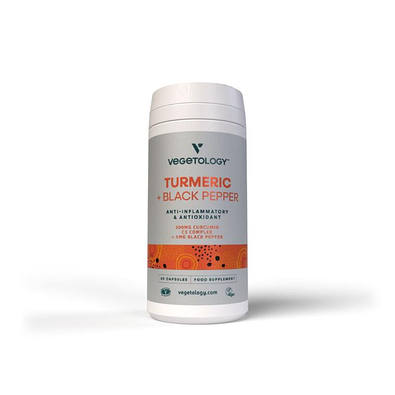Vegetology kurkumin a piperin, 60 kapslí