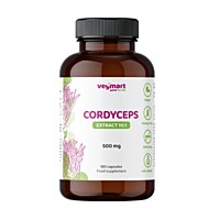 Vegmart Cordyceps 300 mg, 90 kapsúl