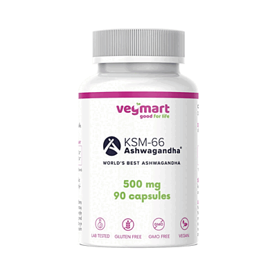 Vegmart Ashwagandha KSM-66® 500 mg, 90 kapsúl