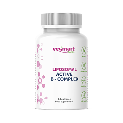 Vegmart Lipozomálny B-komplex, 60 kapsúl