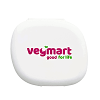 Vegmart PillBox – Zásobník na kapsuly a tablety, biely