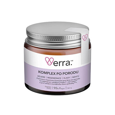 Verra komplex vitamínov na podporu zotavenia po pôrode, 90 kapsúl