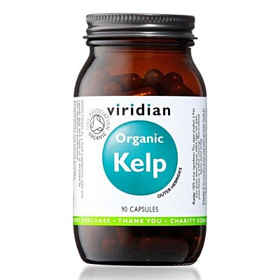 Viridian Kelp - organický jód, 90 kapsúl