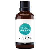 Viridian Viridikid Organický vitamin C pro děti kapky, 50 ml